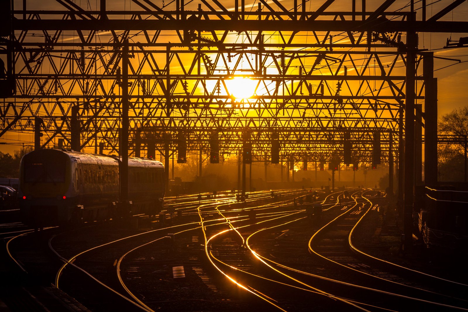 Piccadilly Sunrise at Piccadilly, Manchester — fine art landscape photography print by Liam Hancox