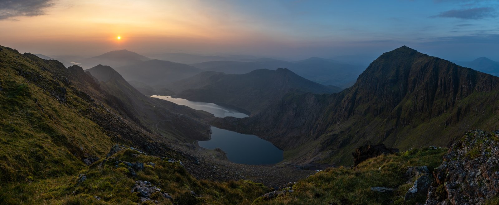Snowdon Sunrise at Snowdon, Snowdonia, Wales — fine art landscape photography print by Liam Hancox