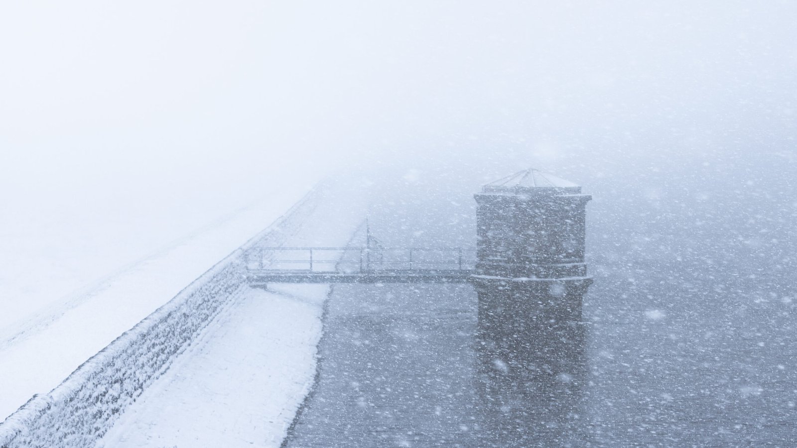 Blizzard at Snowdonia, Wales — fine art landscape photography print by Liam Hancox