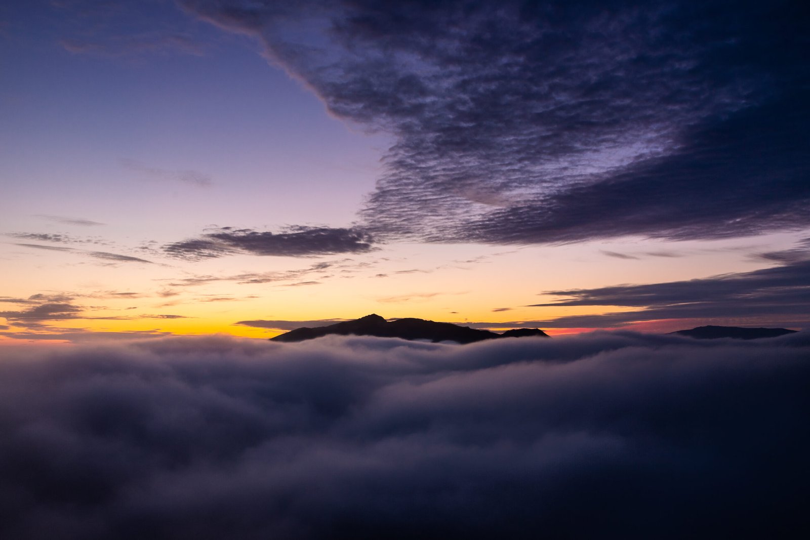 Wales Above The Clouds at Snowdonia, Wales — fine art landscape photography print by Liam Hancox