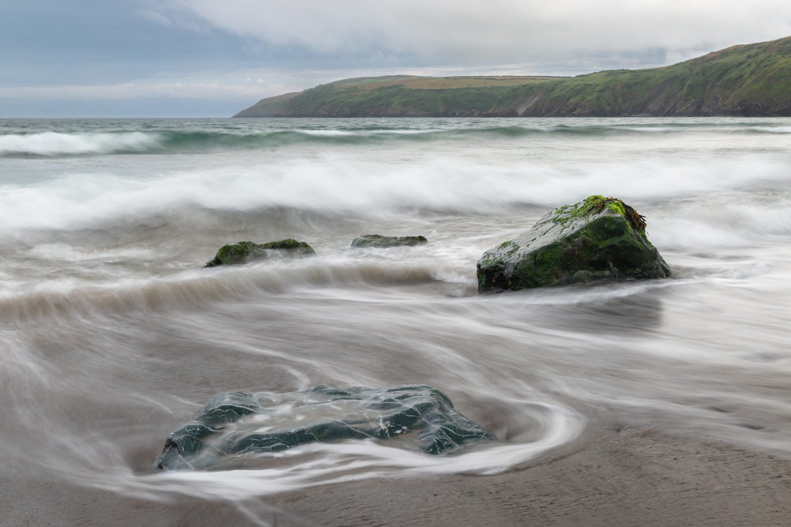 Aberdaron Beach at Aberdaron, Llŷn Peninsula, Wales — fine art landscape photography print by Liam Hancox