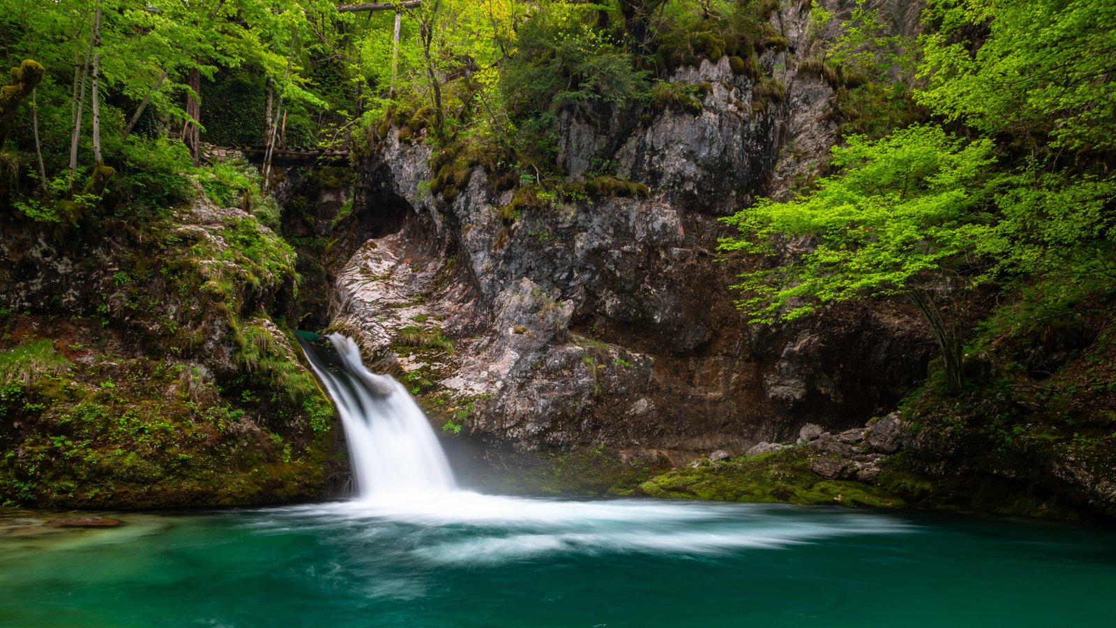 The Blue Eye at Albania — fine art landscape photography print by Liam Hancox